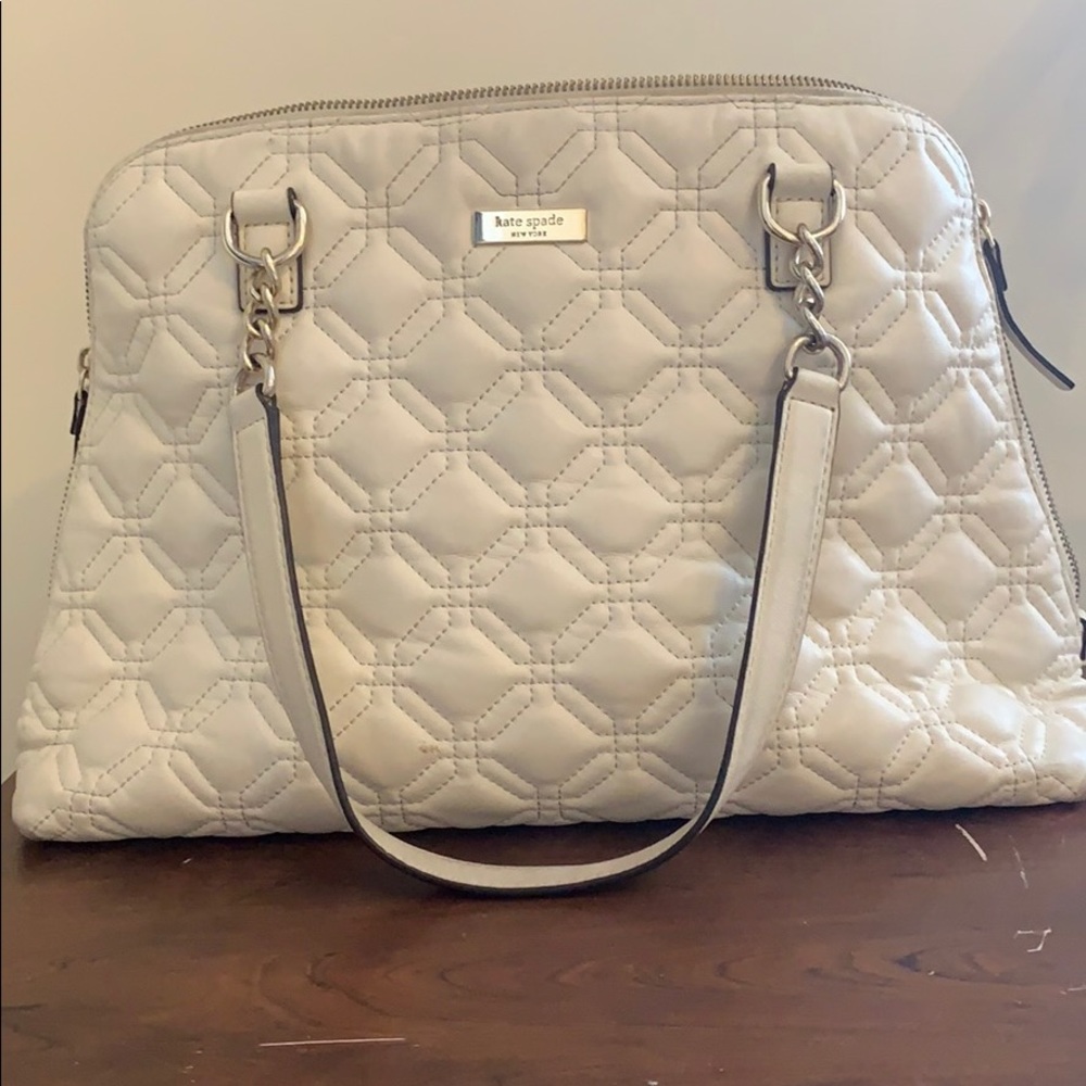 White Kate Spade Bag